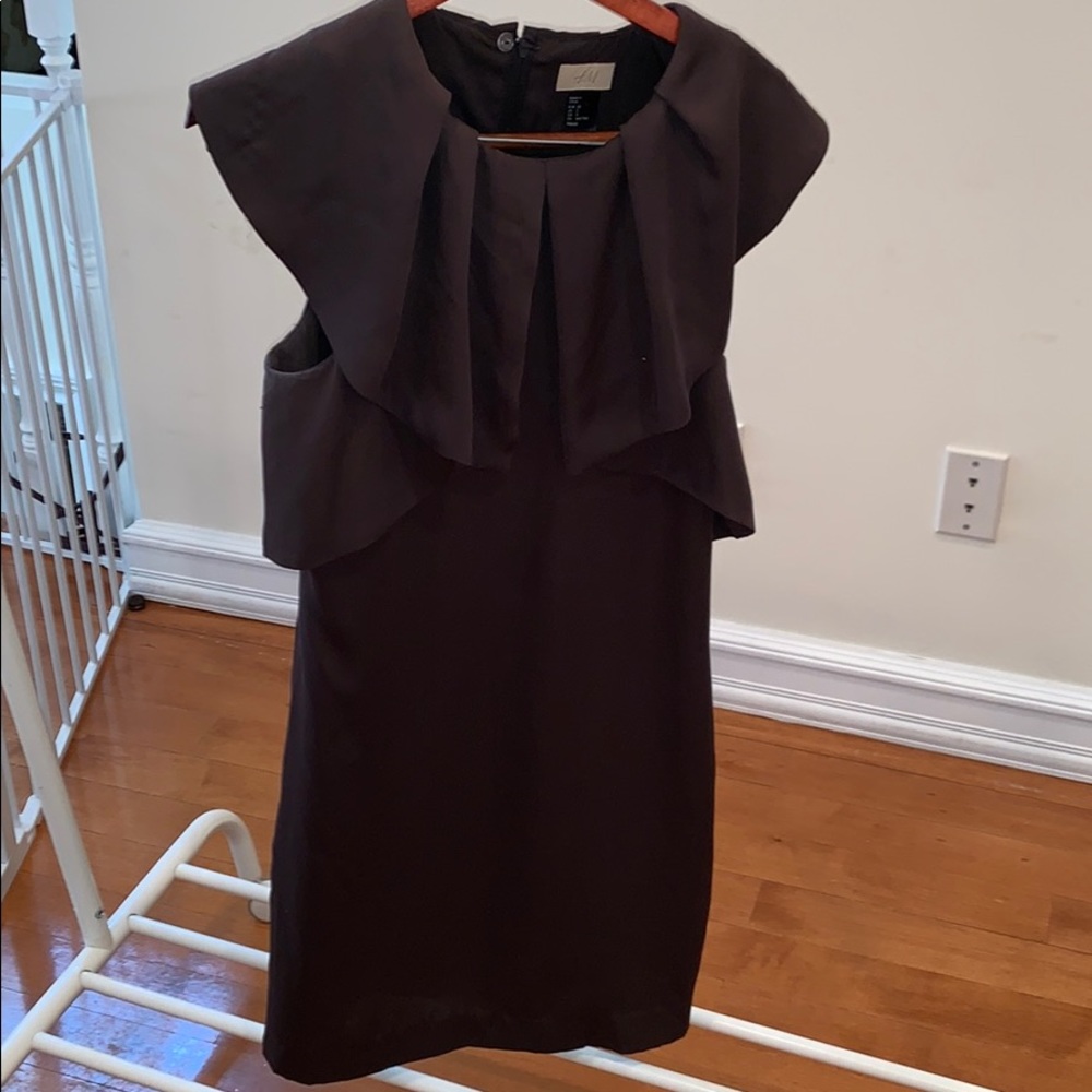 H&M black dress size 2